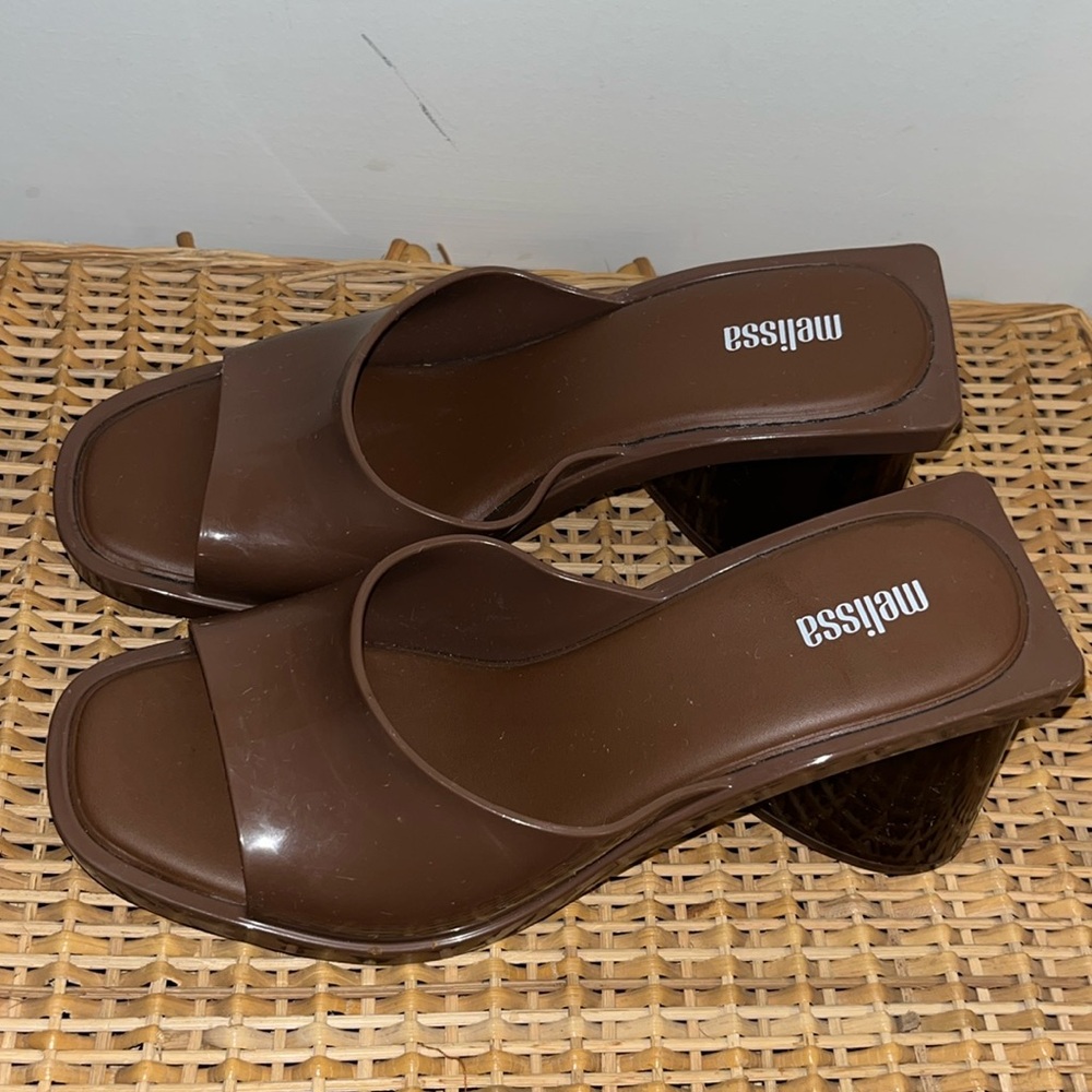 Melissa Brown Heeled Sandals